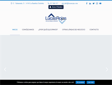 Tablet Screenshot of lucasrojas.com